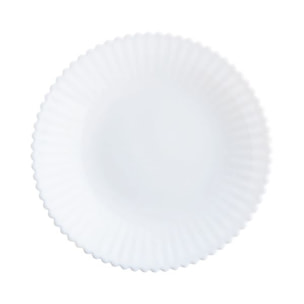 Assiette creuse blanche 20 cm Bloom - Luminarc