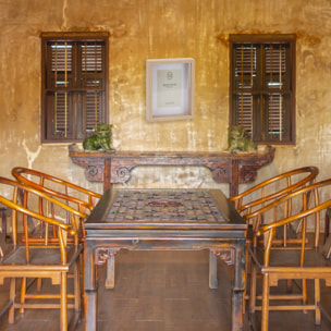 Marco de fotos con marco de madera 17x4,5x22cm para fotos de 10x15cm