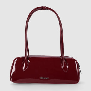 Bolso - Burdeos - Medida: 32 cm x 11 cm x 10 cm