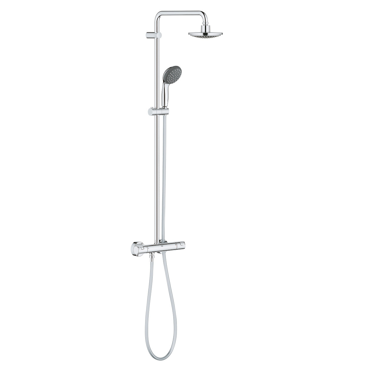 Colonne de douche avec mitigeur thermostatique Vitalio Start System 160, chromé