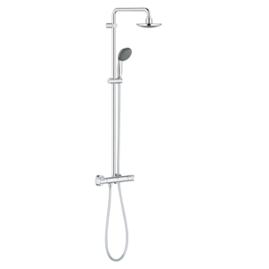 Colonne de douche avec mitigeur thermostatique Vitalio Start System 160, chromé