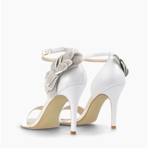 SANDALIAS DE NOVIA BLANCAS YINAR