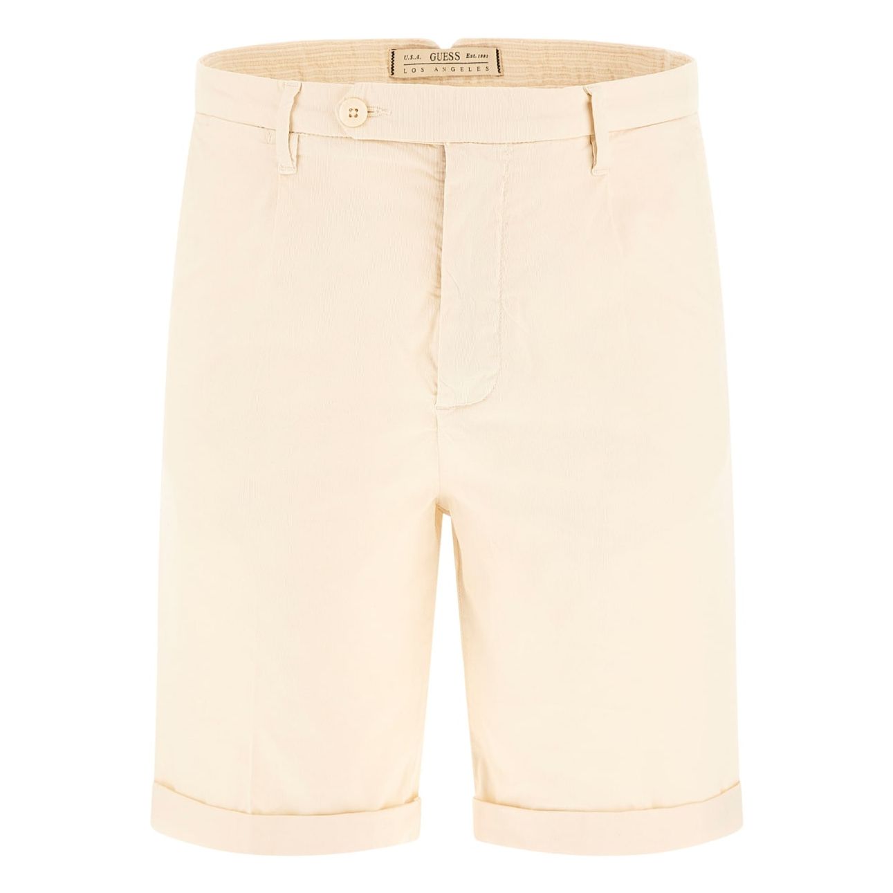 Bermuda Noah - coton - beige clair