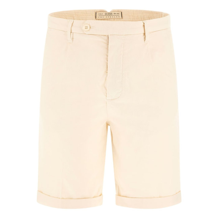 Bermuda Noah - coton - beige clair