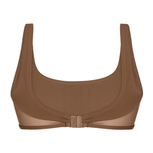 Top bikini Sheer & Opaque Swim Top