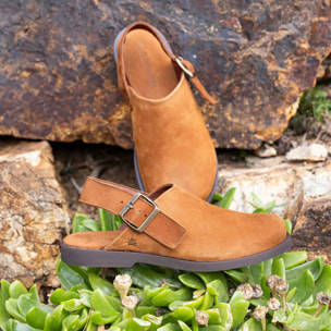 Zapatos N5871 NOBUCK LAVADO MALVA/ ARENISCA color Malva