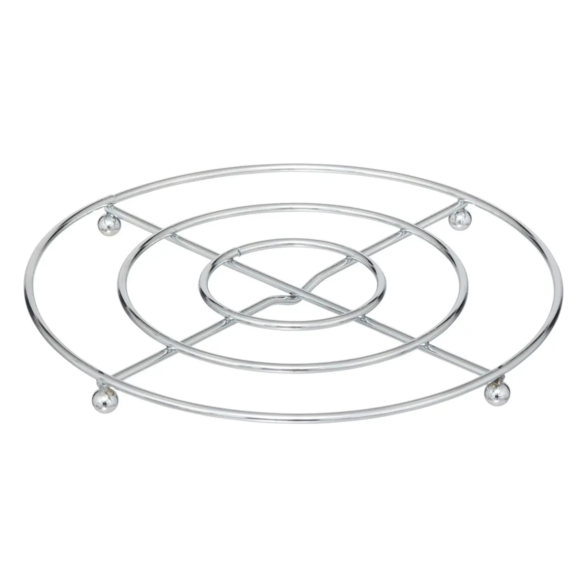 Dessous de plat rond 20cm acier