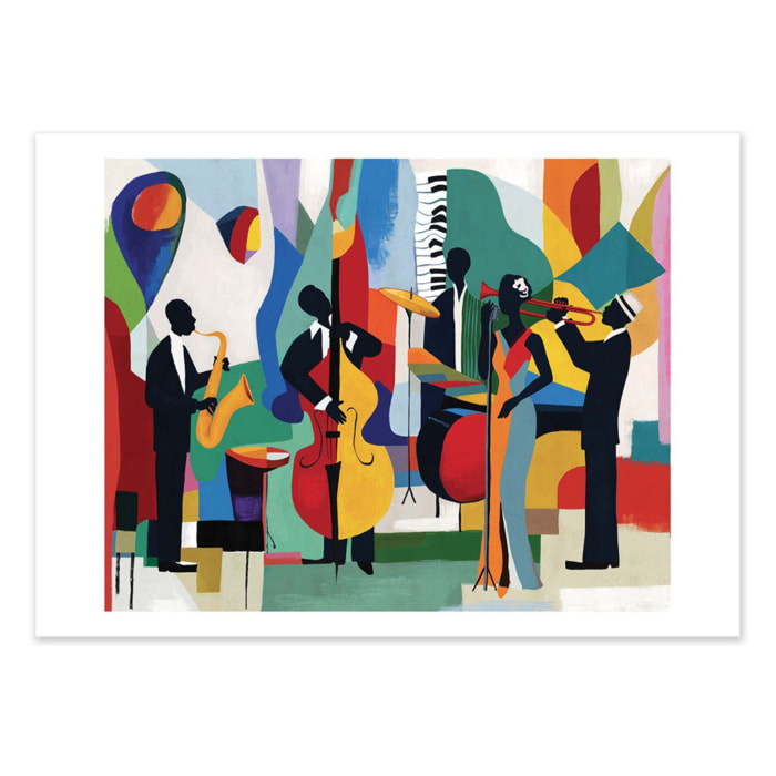 Affiche - Old time Jazz - Catz and Dotz