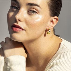 Pendientes Lux by Lux acabados en Oro Amarillo de 18 Kts