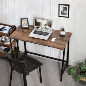 Scrivania da ufficio industrial Oslo in legno e metallo