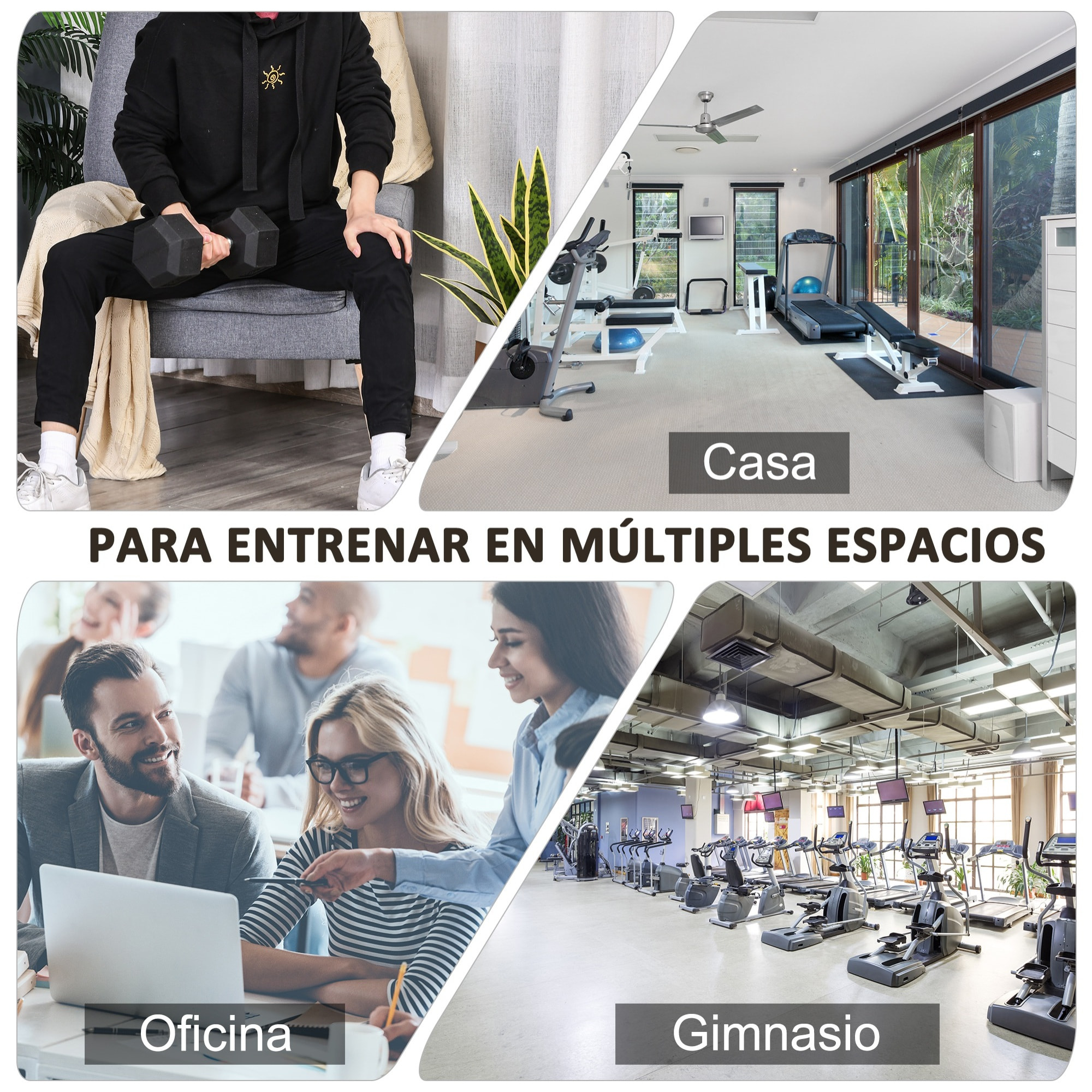 Mancuerna Hexagonal 12,5 kg de Hierro Fundido Pesas de Acero Recubiertas de Goma con Mango Moleteado para Musculación Entrenamiento en Casa Gimnasio