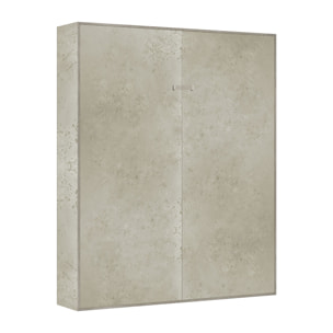 Letto a scomparsa 160 verticale Kentaro Cashmere