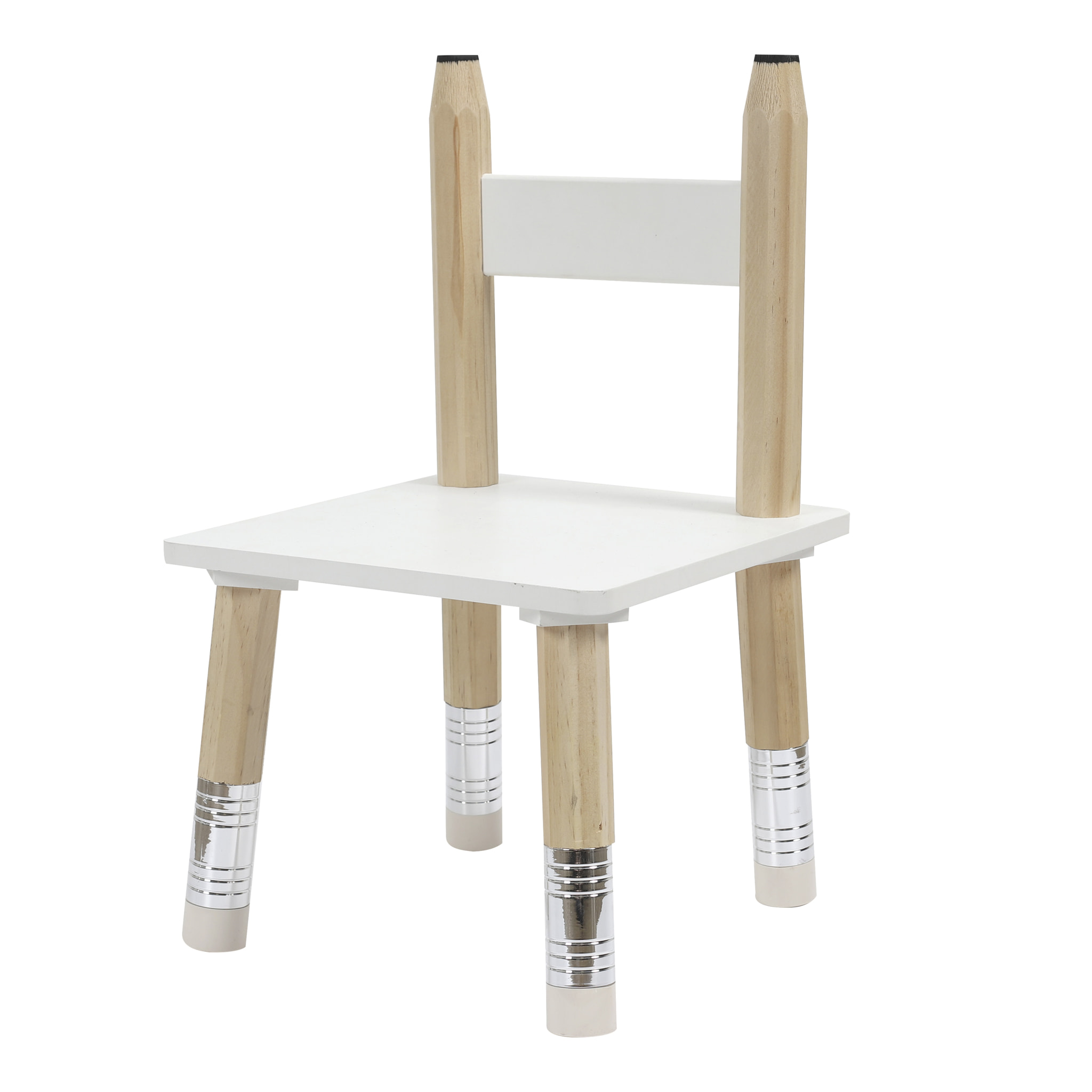 TABLE ET 2 CHAISES CRAYON M1