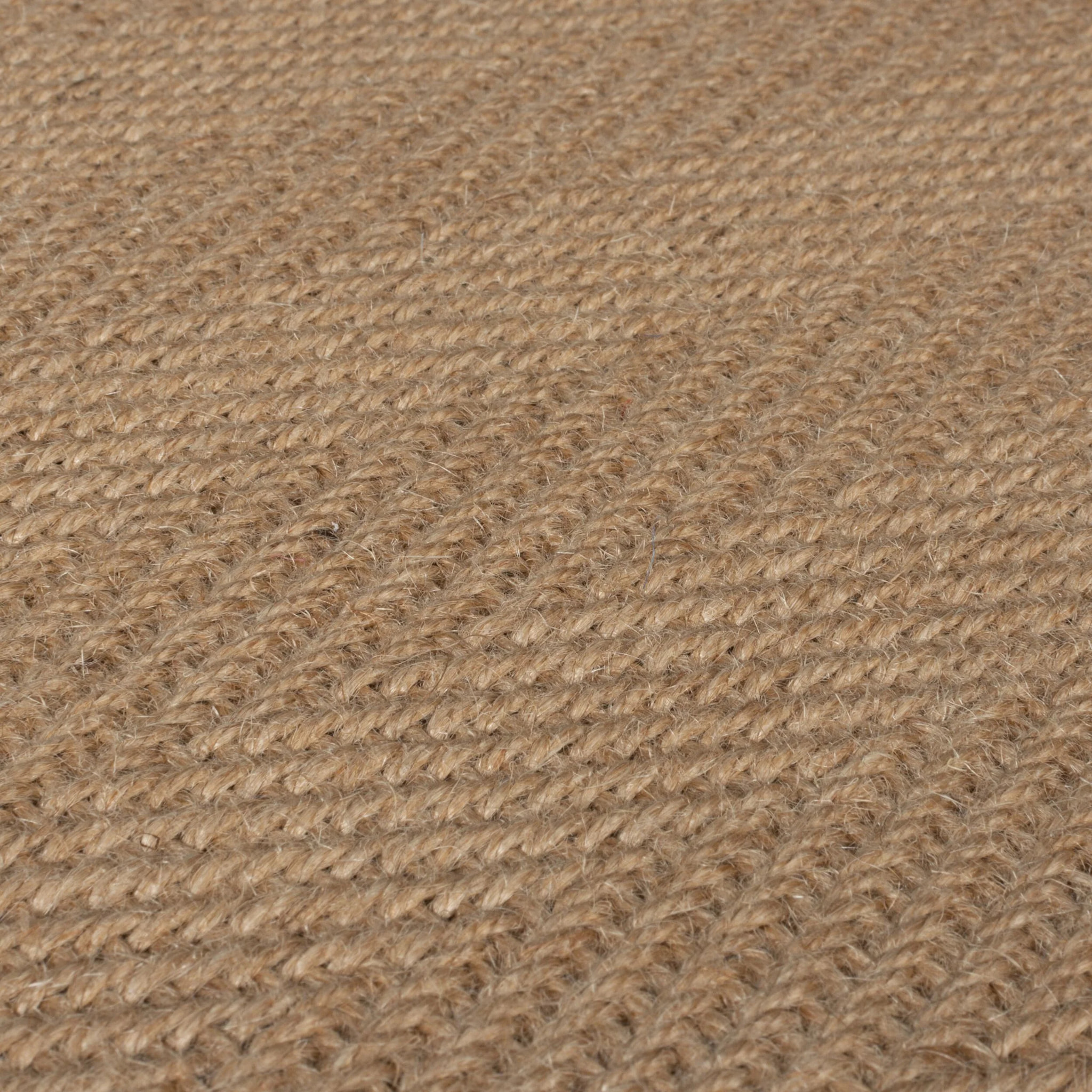 Tapis en jute antiderapant de couloir KIRA