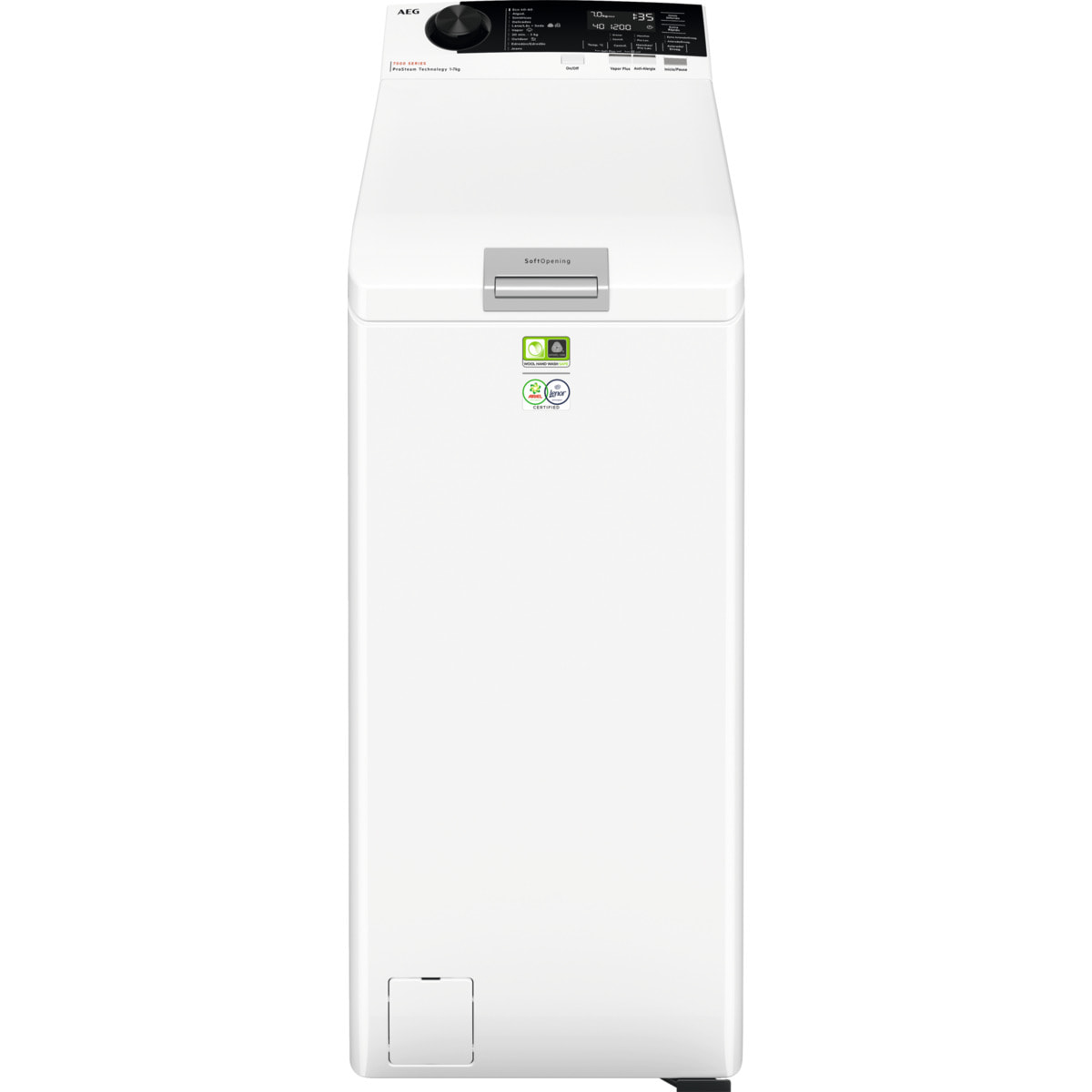 AEG Lavadora de carga superior Serie 7000 ProSteam® de 7.0 kg LTA7E7231E