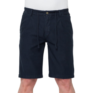 Bermudas chino Hot Buttered Tamarua azul marino