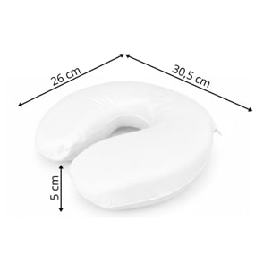 Collare da Viaggio in Memory Foam – Supporto Cervicale Ergonomico per Aereo, Auto e Relax