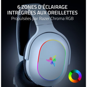 Casque gamer RAZER BARRACUDA X CHROMA BLANC