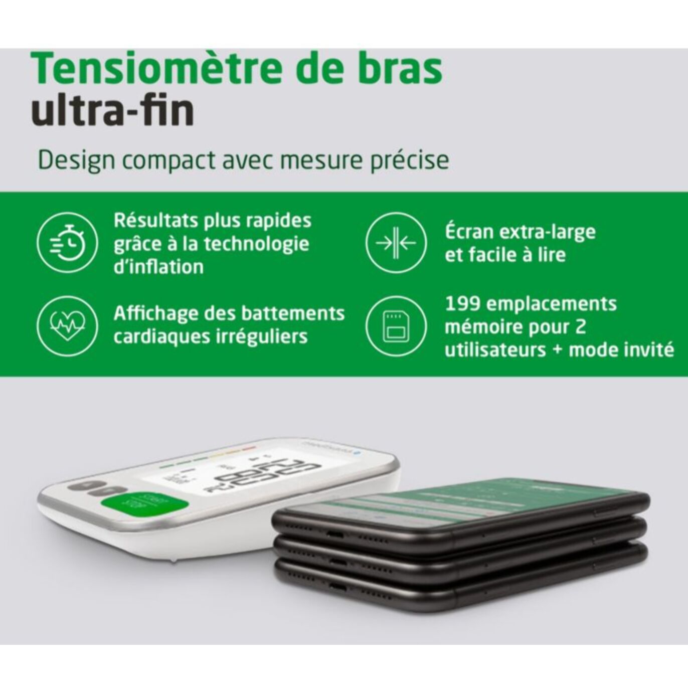 Tensiomètre MEDISANA Bras Connecté BU 572