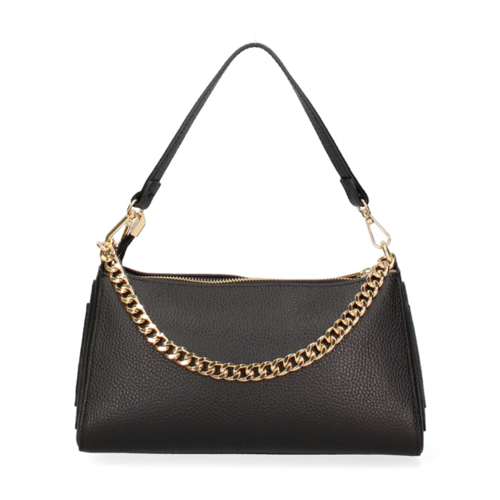 Borsa a mano da donna Made in Italy - Modello Seraphina Elite - 100% pelle - 26.0 x 14.0 x 12.0 cm