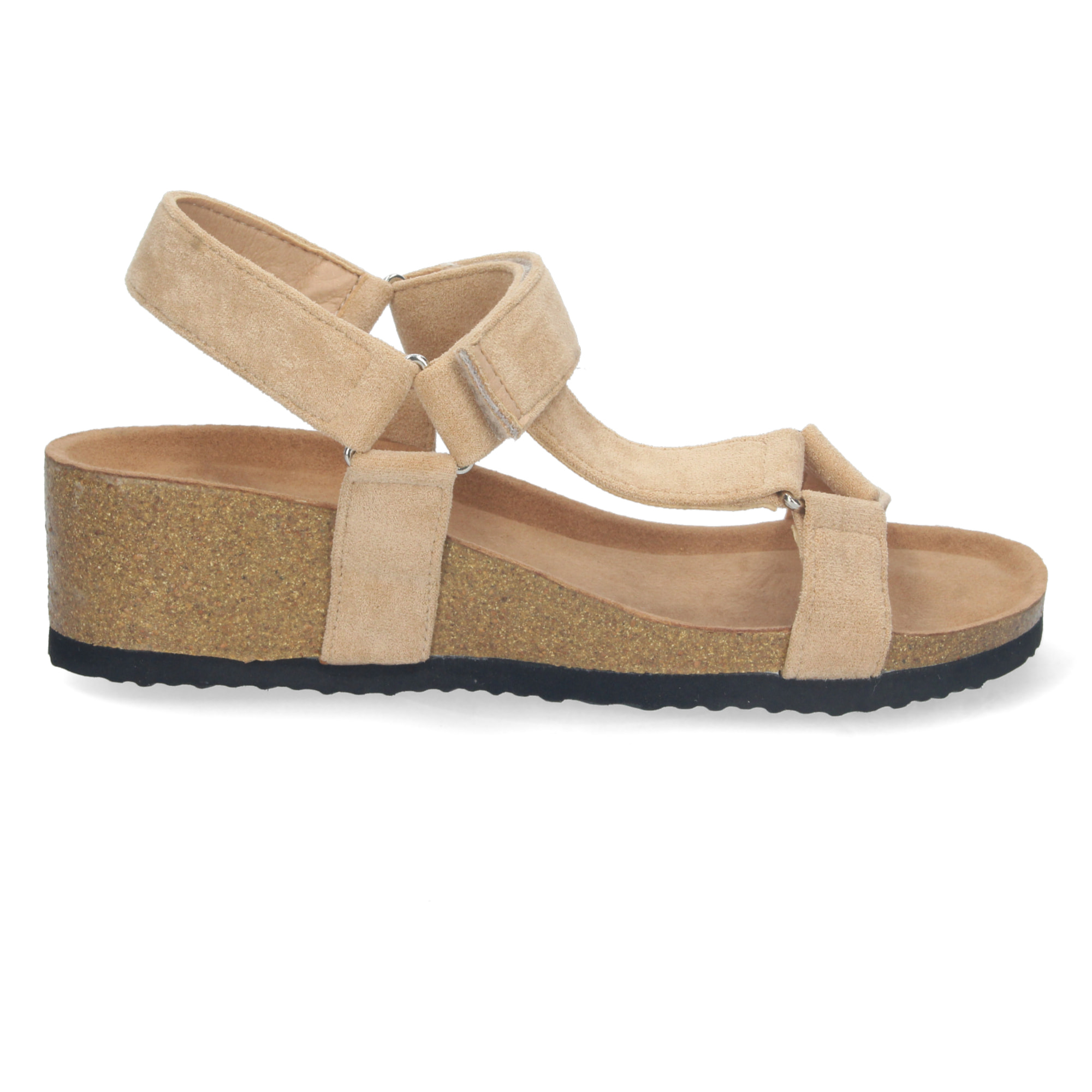 Sandalia Bio de Cuña con cierre autoadherente