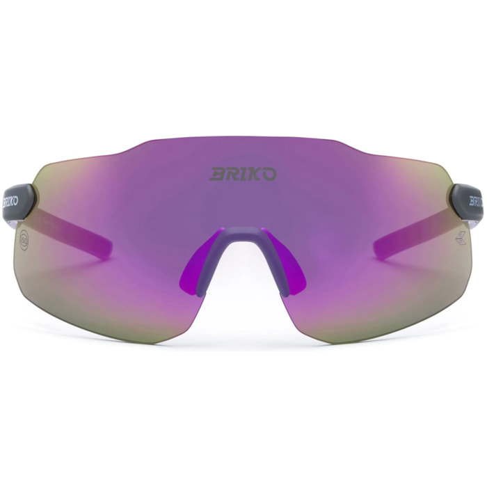 Briko - Occhiali, Uomo Donna, Grigio - Starlight 2.0 3 Lenses