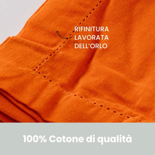 Intrecci – Set 6 tovaglioli in puro cotone 40x40 cm