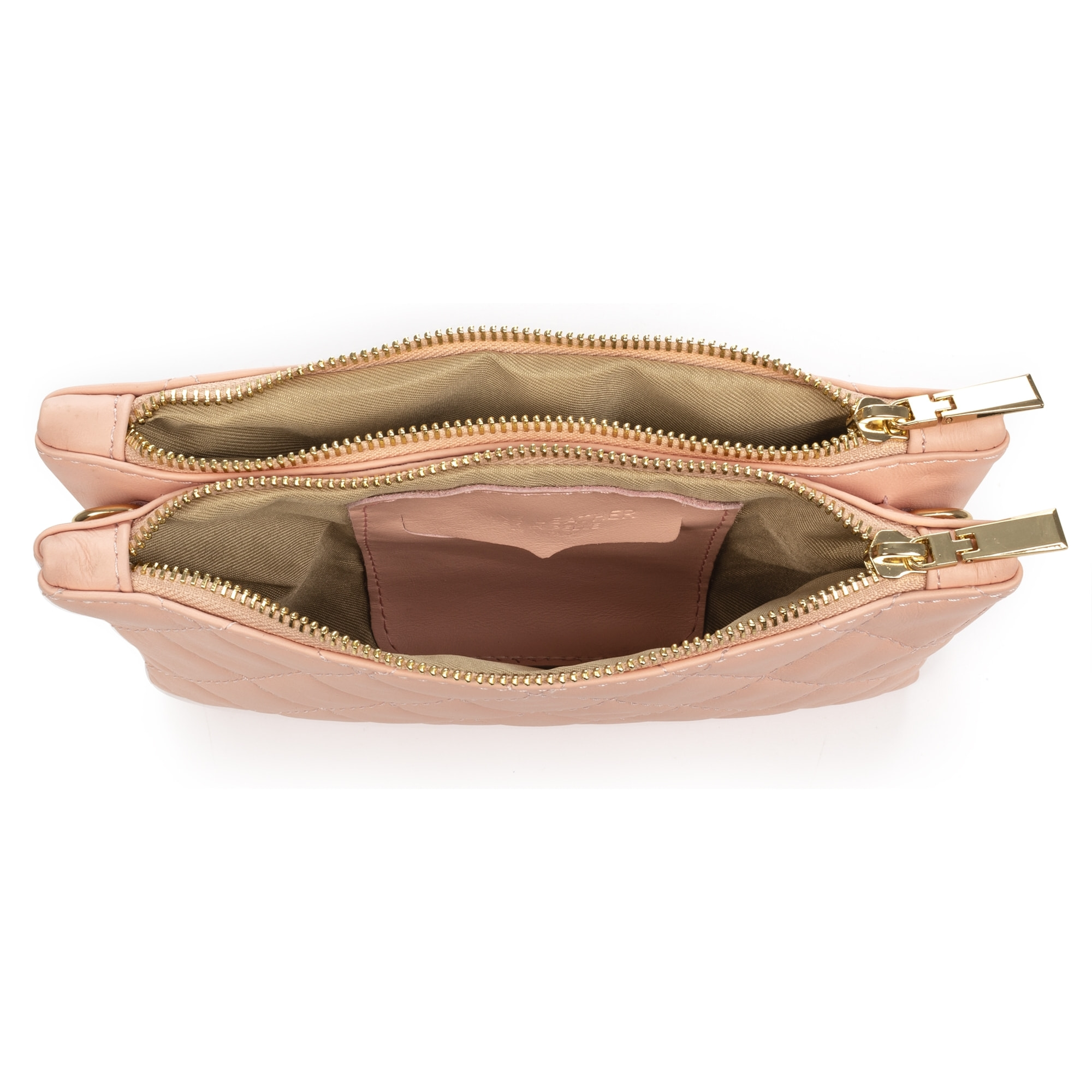 FIRENZE ARTEGIANI Borsa a tracolla da donna Arcole. Finitura trapuntata in vera pelle Sauvage.