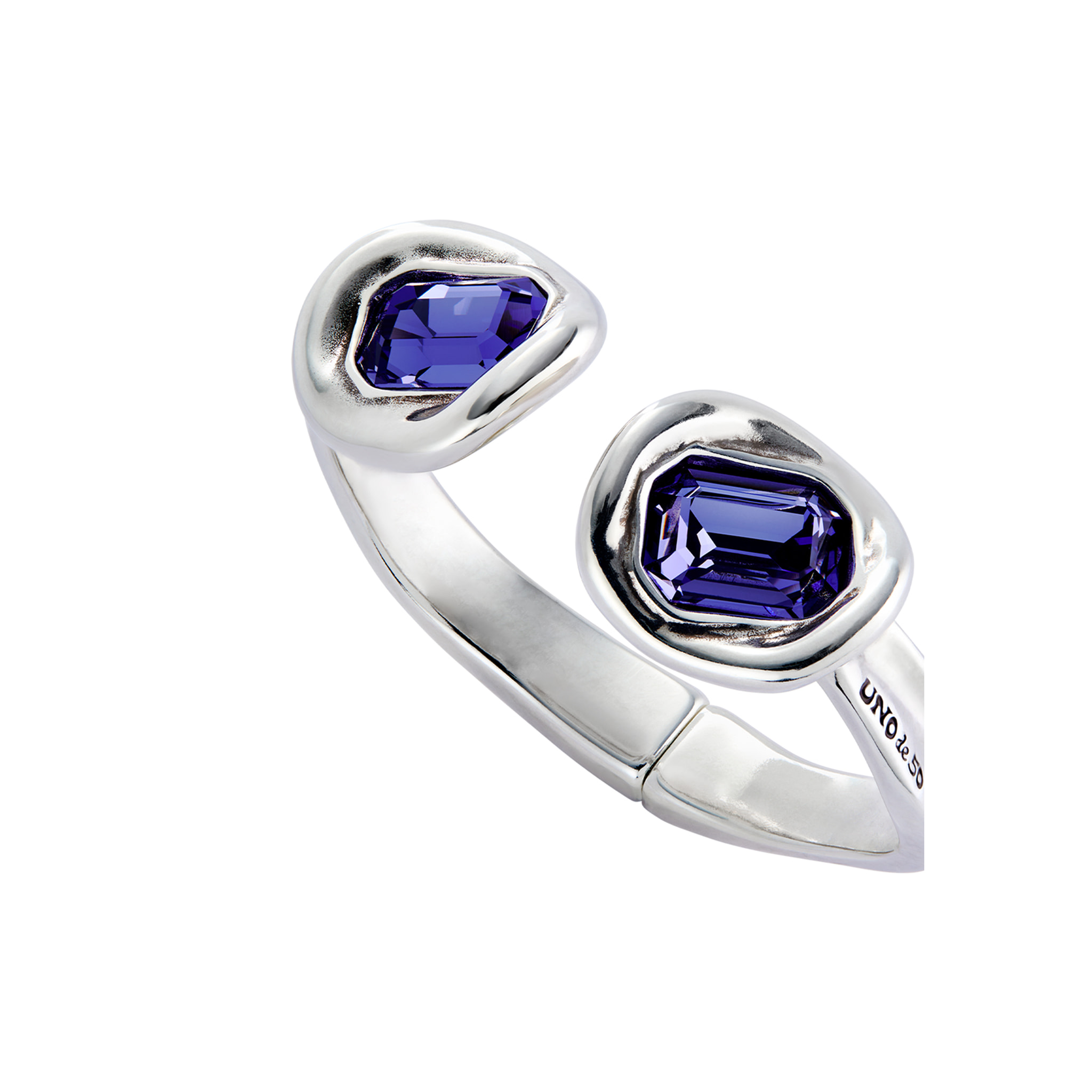 Pulsera SER VALIENTE MORADO L