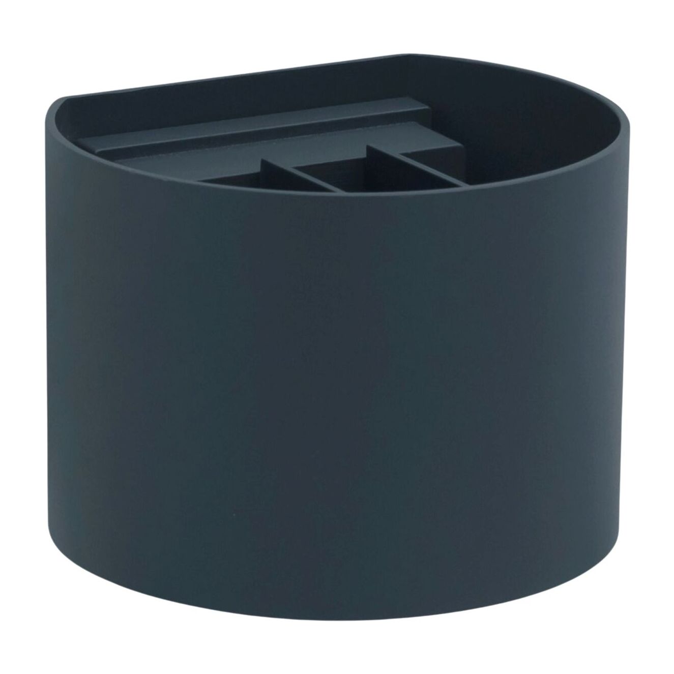 FORLIGHT Axis Round - 2 Apliques de pared Iluminación LED Exterior para Terrazas, Jardines y Balcones ON/OFF 3000K en Color Negro