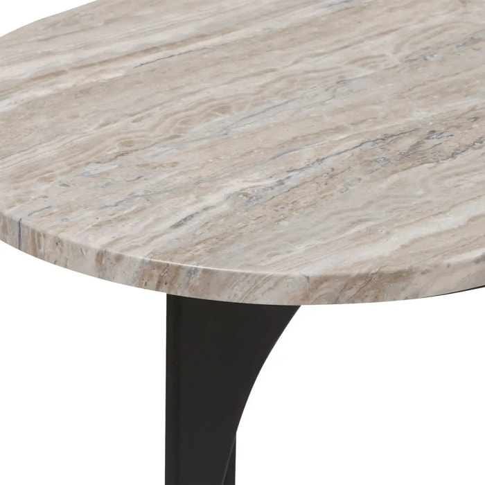 Console Tusco noir 140x34cm