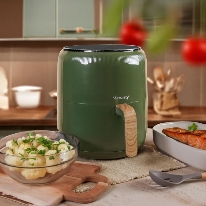 Friteuse sans huile 4,5L verte COLORAMA