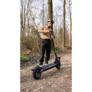 Trottinette Électrique UrbanGlide eCross ONE Bleu – 48V 10,4Ah – Autonomie 50km – Tout-Terrain