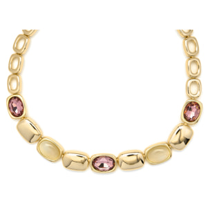 Collar Ashan acabado oro amarillo 18k