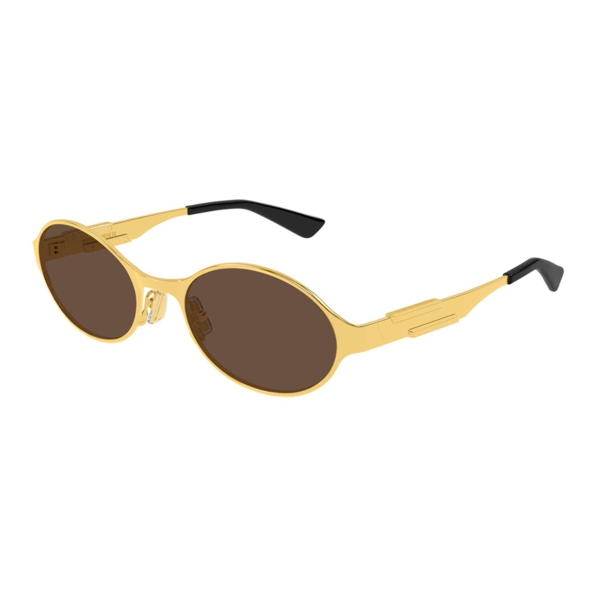 Gafas de Sol Bottega Veneta BV1456S-001 de Metal Unisex 55 mm