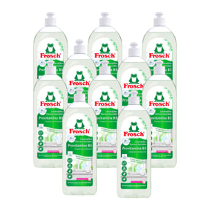 Pack 10x Lavavajillas hipoalergénico Frosch 750 ml