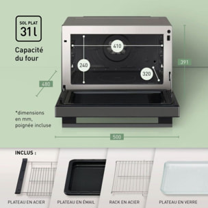 Micro ondes combiné PANASONIC NN-CS88LBEPG
