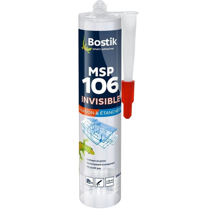 Mastic BOSTIK invisible MS106 - 30601522