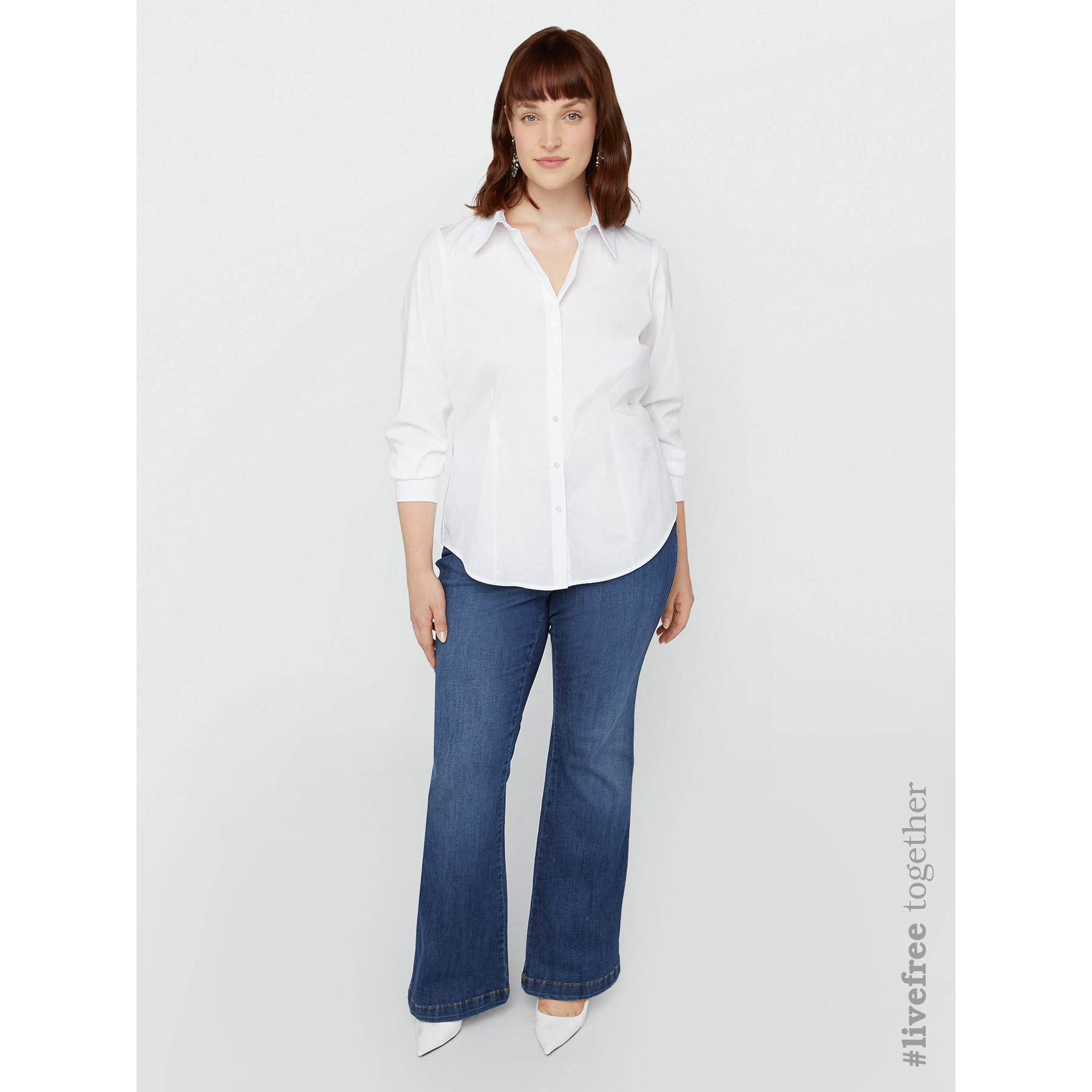 Fiorella Rubino - Jeans flare Turchese - Blu