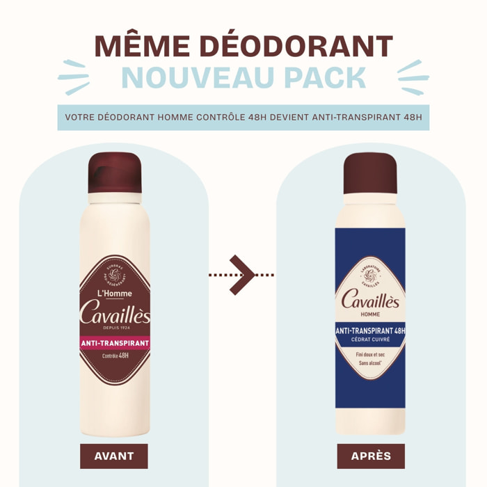 L'Homme - Déodorant Spray 48h