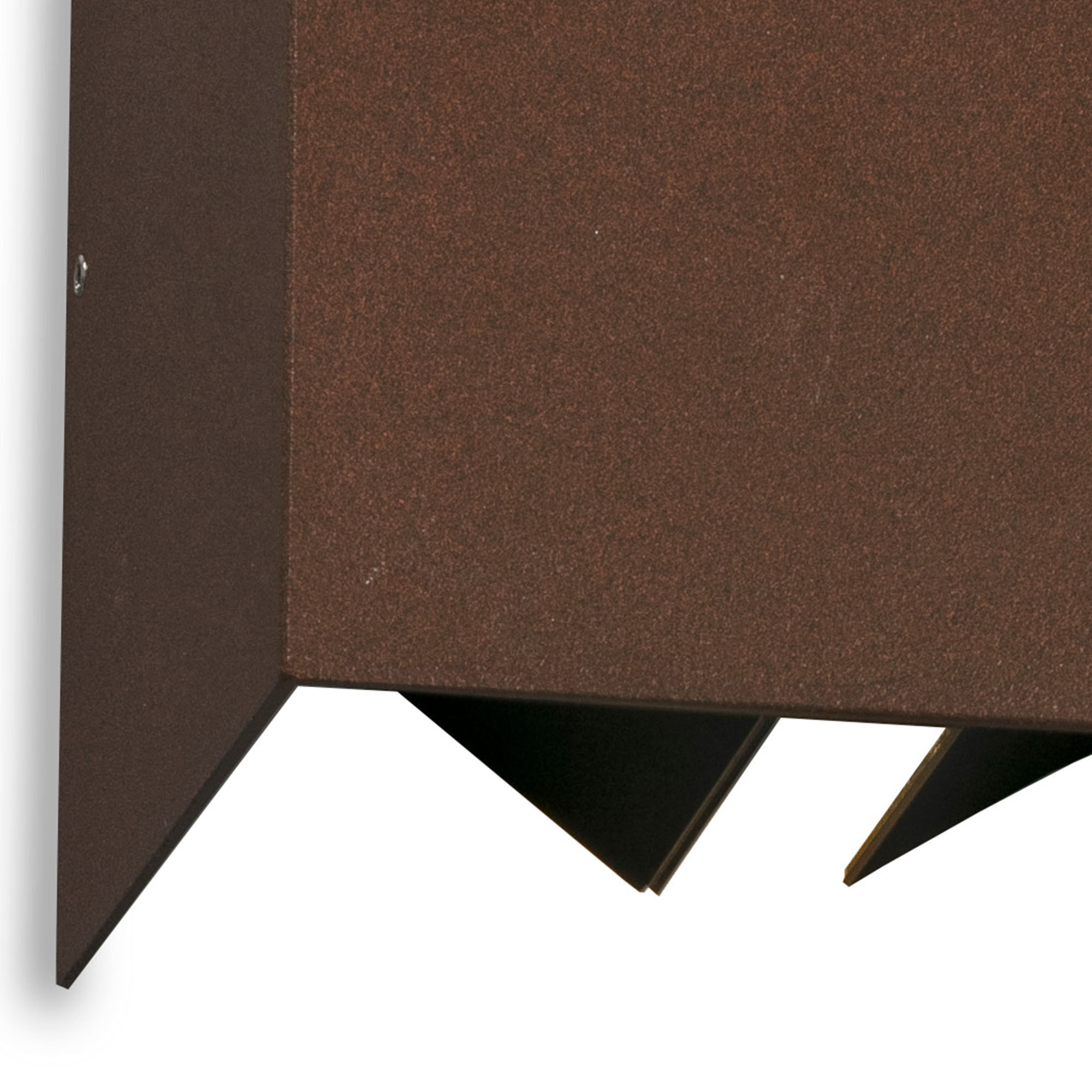 OLAN Aplique marrón óxido