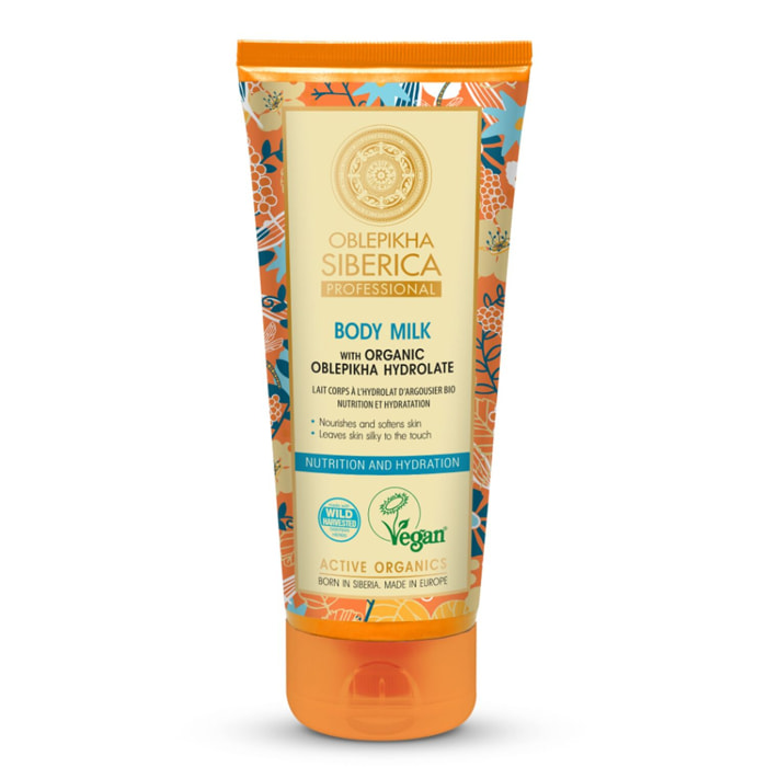 OBLEPIKHA - Lait pour le corps à l'Argousier Nutrition & Hydratation 200 ml
