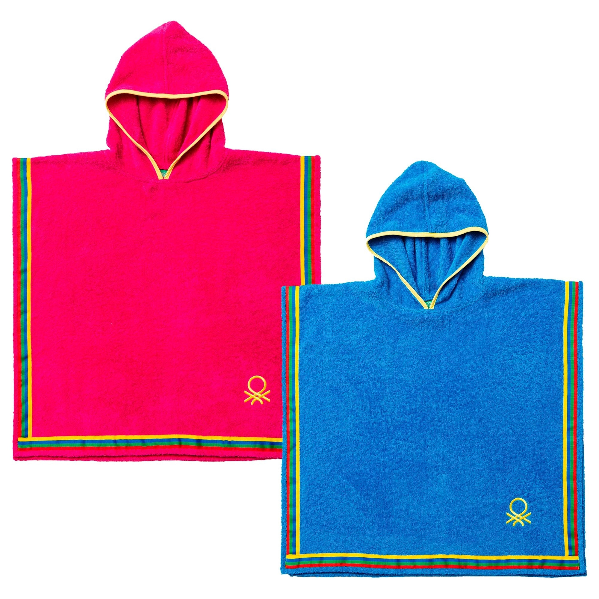 Pack de 2 albonoces poncho de niño benetton