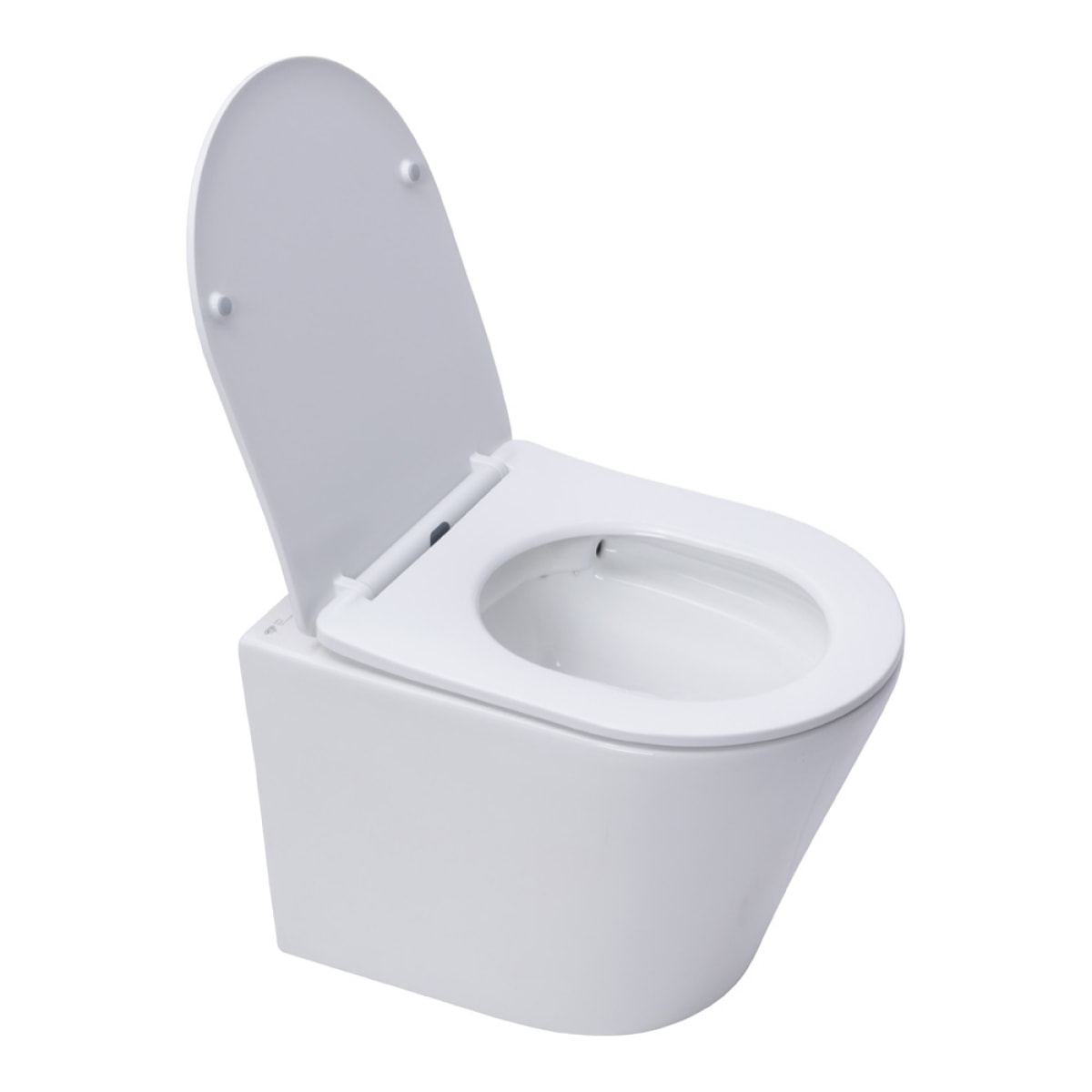 Pack Bâti-support Roca Active + WC suspendu Infinitio sans bride + plaque chrome mat (RocaActiveInfinitio-2)