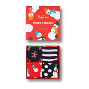 4-pack holiday calcetines