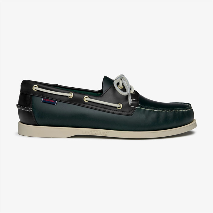 Sebago - Docksides Uomo Verde - Docksides Portland Waxed