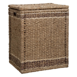 Set de 5 paniers rectangulaires roseau