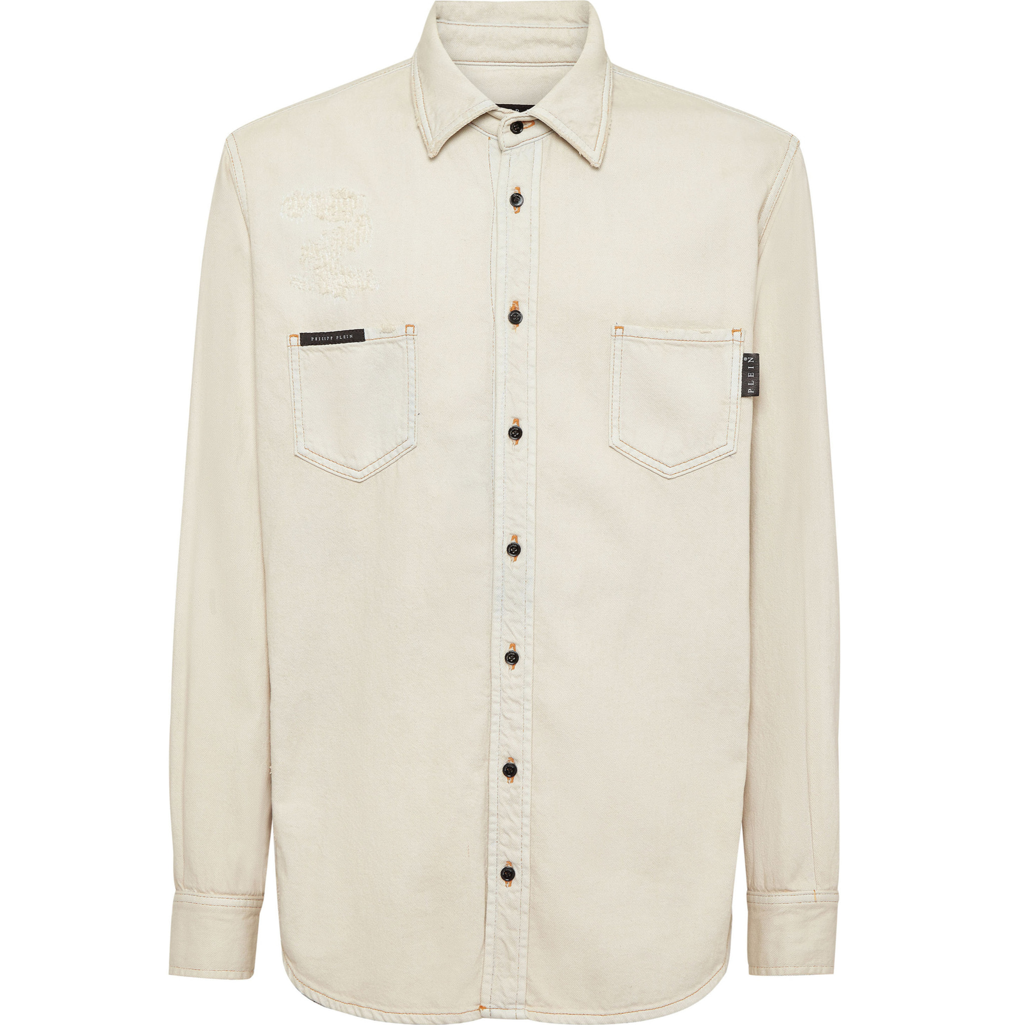 PHILIPP PLEIN Camisa vaquera