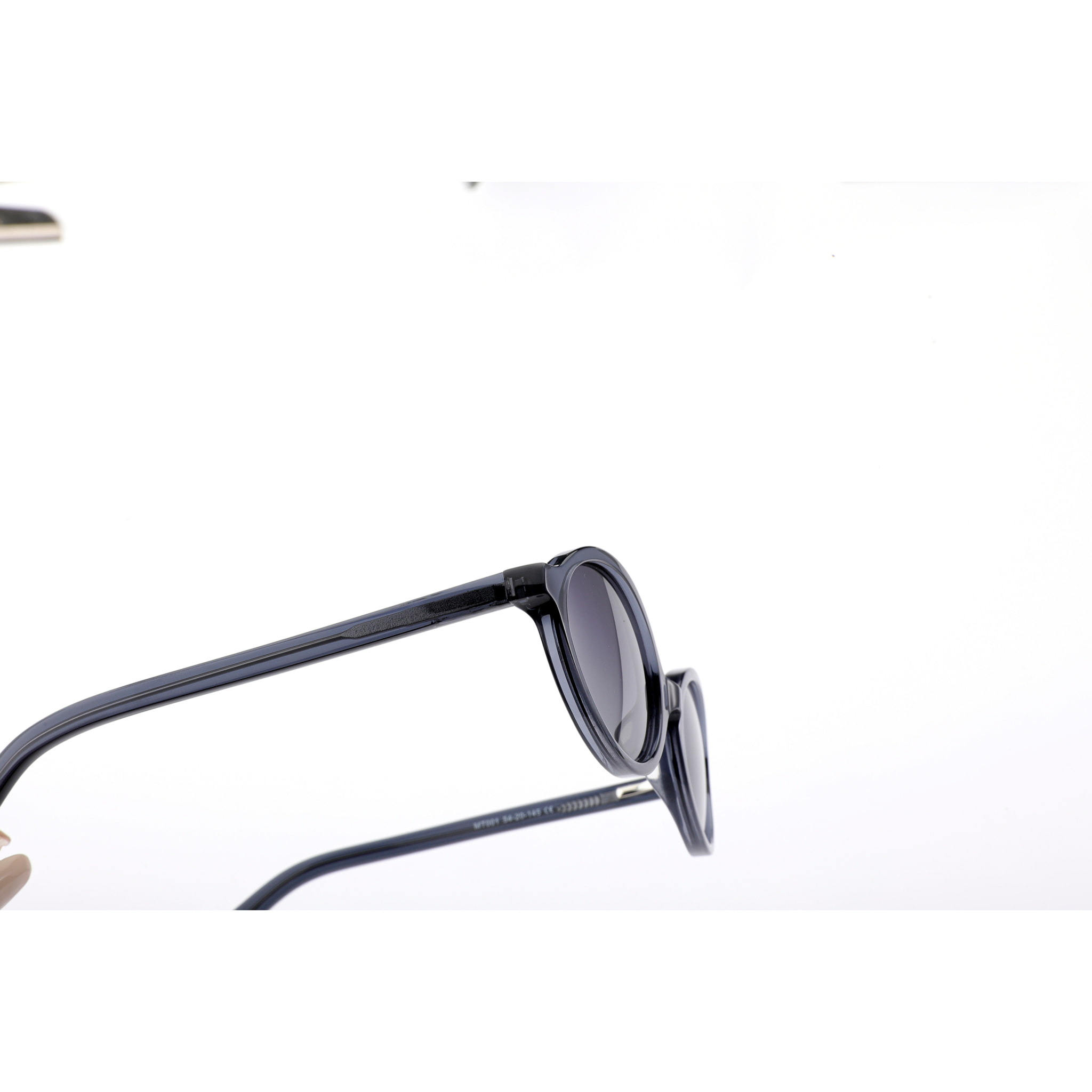 Gafas de sol OCEAN GRANDE PLACE - Negro brillante / Ahumada