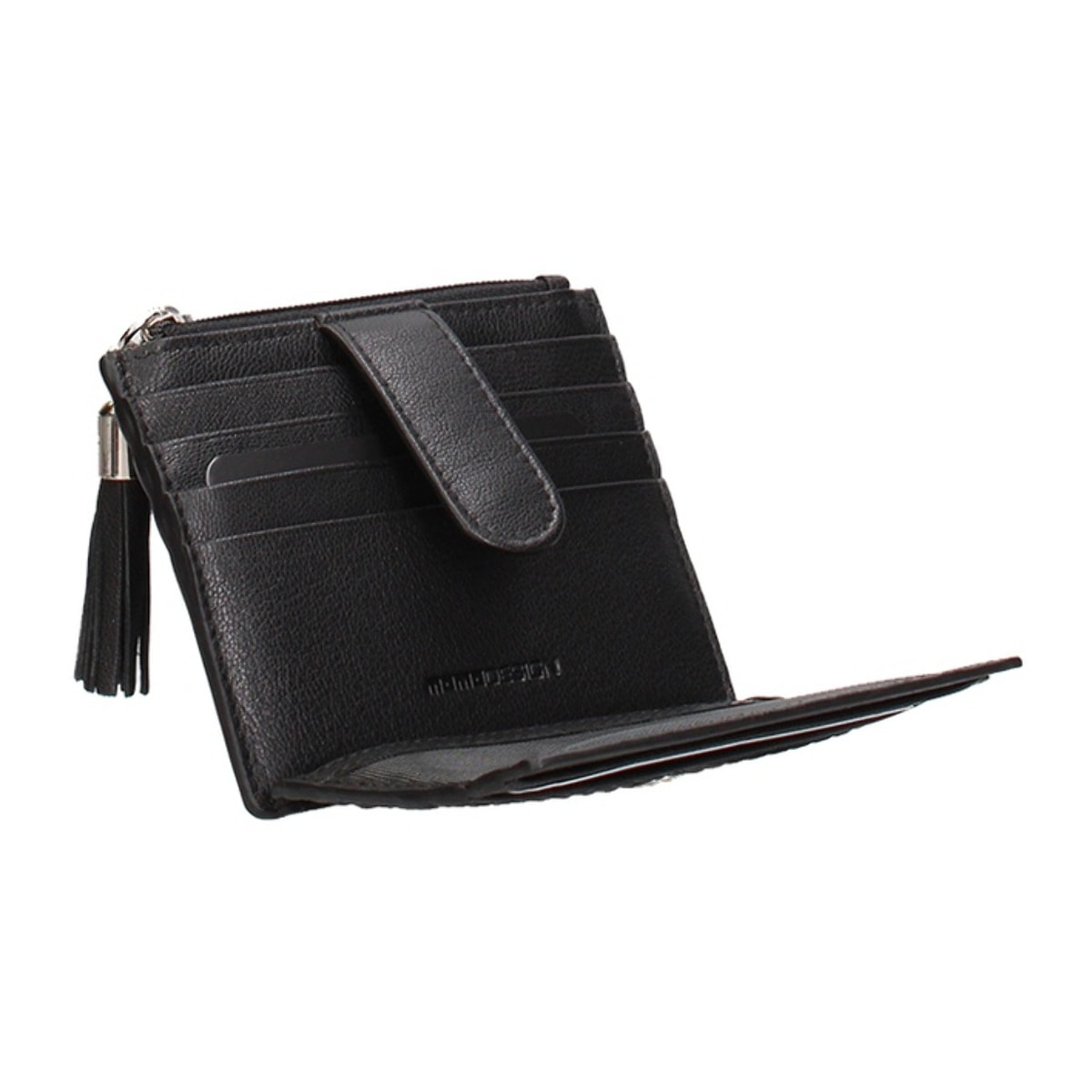 Portafoglio uomo in vera pelle - Modello Silvestro - Casual - 9.0 x 11.0 x 0.8 cm